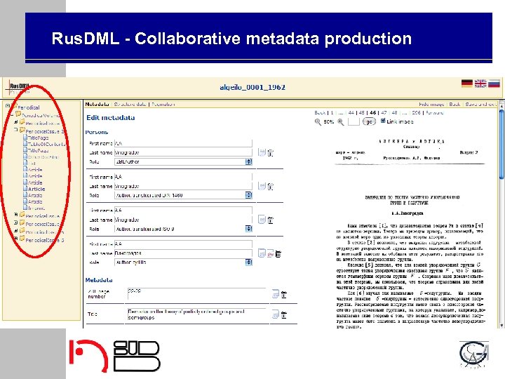 Interactive Catalog Introduction Motivation Astro. Cat CVcat Demo Libraries Rus. DML - Collaborative metadata