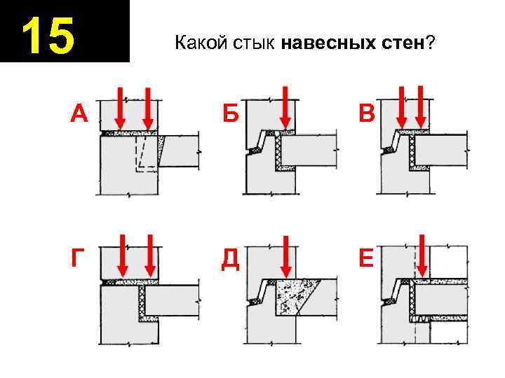 Шов стены