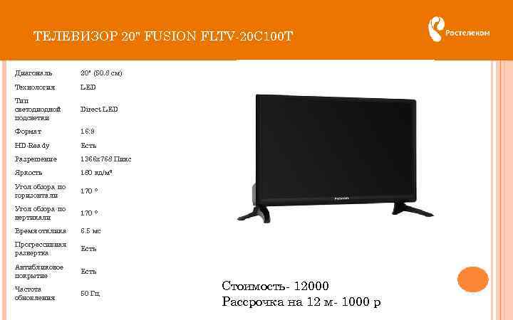 ТЕЛЕВИЗОР 20