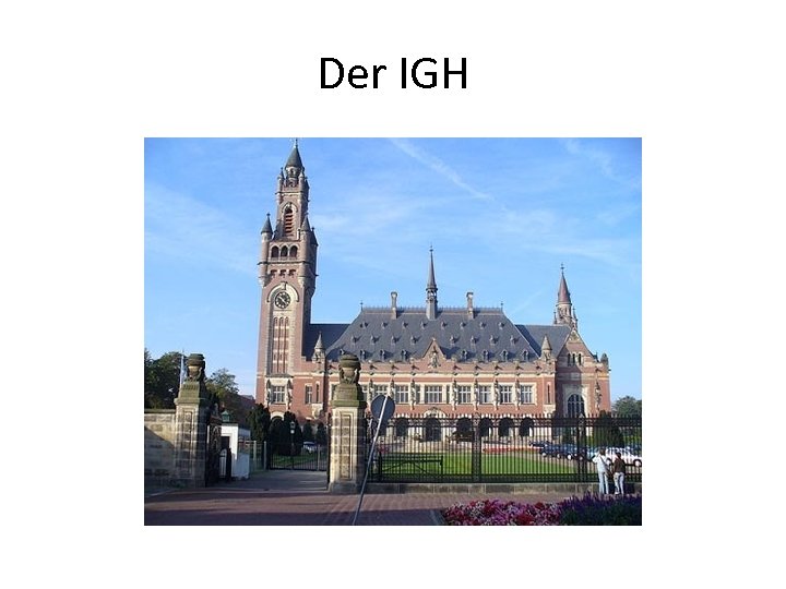 Der IGH 