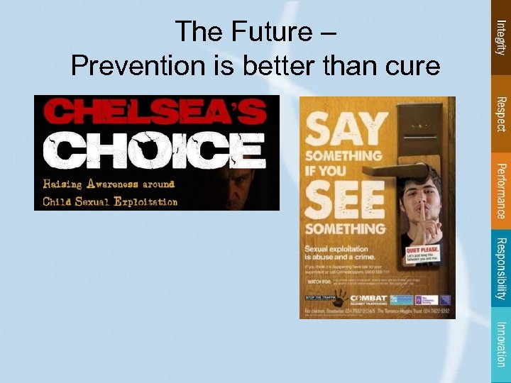 The Future – Prevention is better than cure 