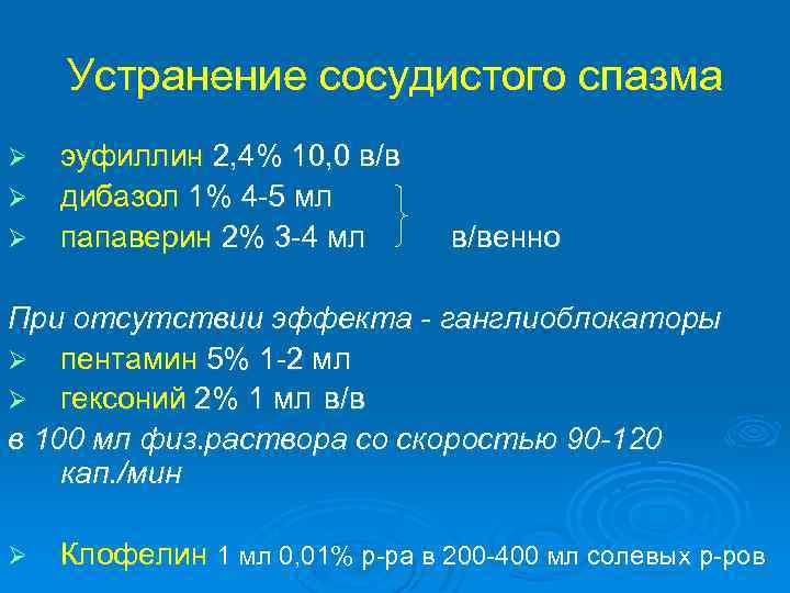 Дибазол с папаверином