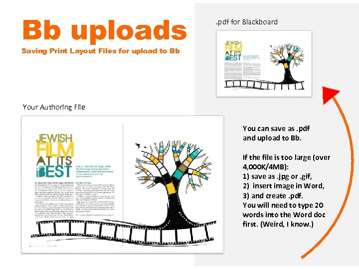 Bb uploads . pdf for Blackboard Saving Print Layout Files for upload to Bb