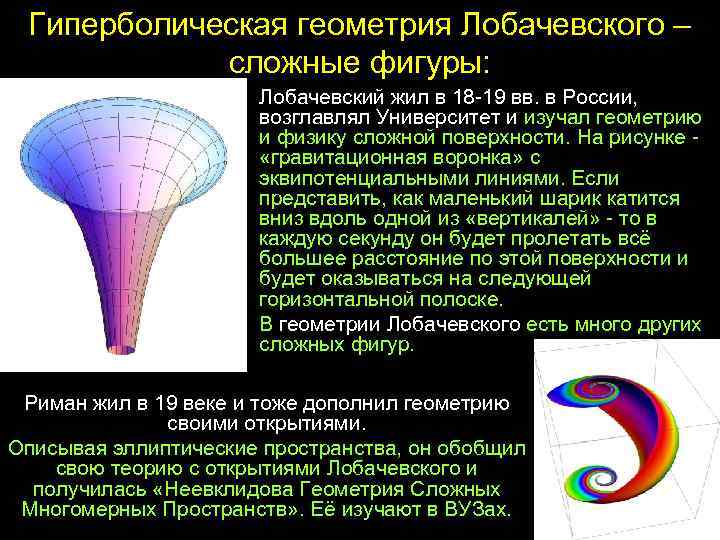 Индивидуальный проект геометрия лобачевского