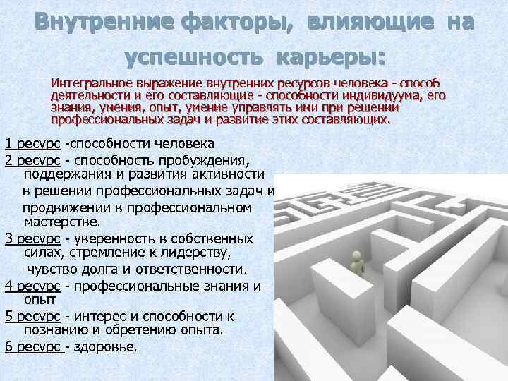 Вопросы по карьере. Факторы развития карьеры. Факторы влияющие на построение карьеры. Внешние и внутренние факторы влияющие на успешность карьеры. Внутренние факторы влияющие на успешность карьеры.