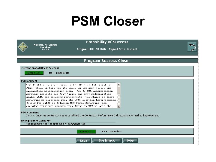PSM Closer 
