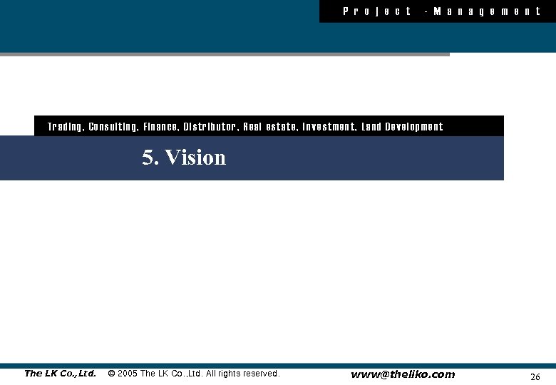 P r o j e c t - M a n a g e