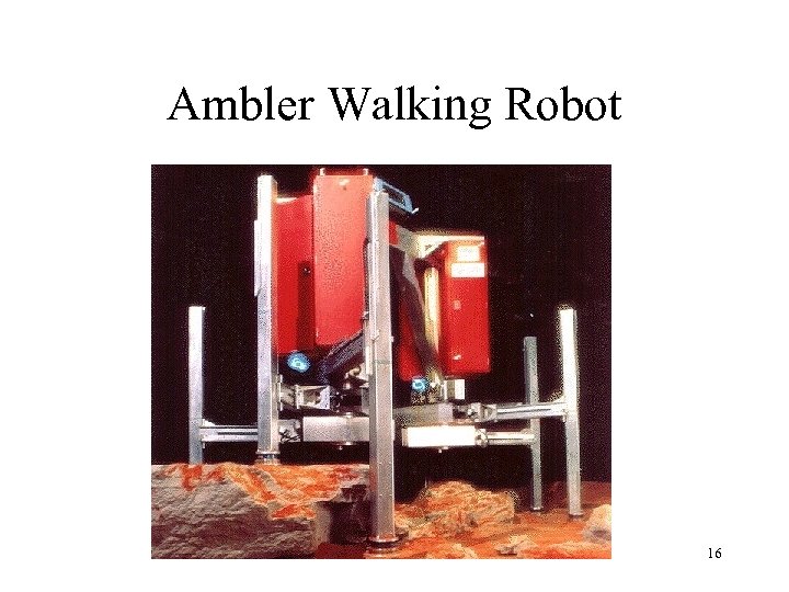 Ambler Walking Robot 16 