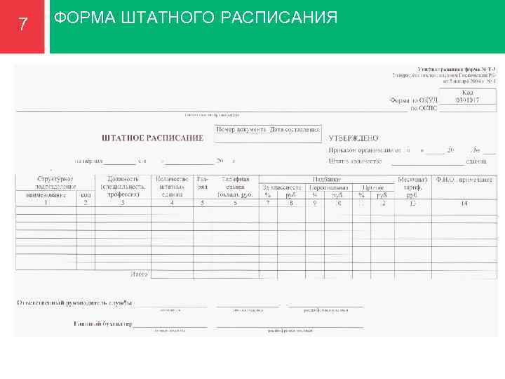 Штатное расписание аптеки образец