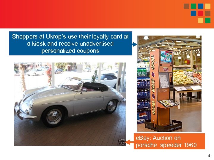 Shoppers at Ukrop’s use their loyalty card at a kiosk and receive unadvertised personalized