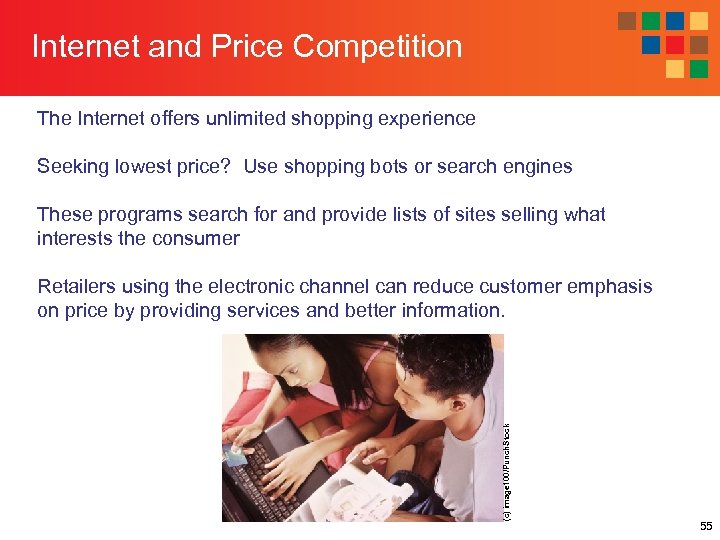 Internet and Price Competition The Internet offers unlimited shopping experience Seeking lowest price? Use