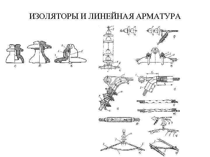 ИЗОЛЯТОРЫ И ЛИНЕЙНАЯ АРМАТУРА 