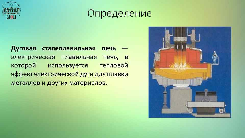 Презентация на тему электродуговая печь