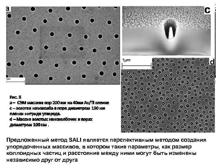 Предложенный метод SALI является перспективным методом создания упорядоченных массивов, в котором такие параметры, как