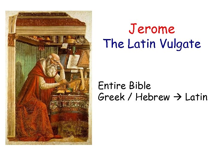 Jerome The Latin Vulgate Entire Bible Greek / Hebrew Latin 