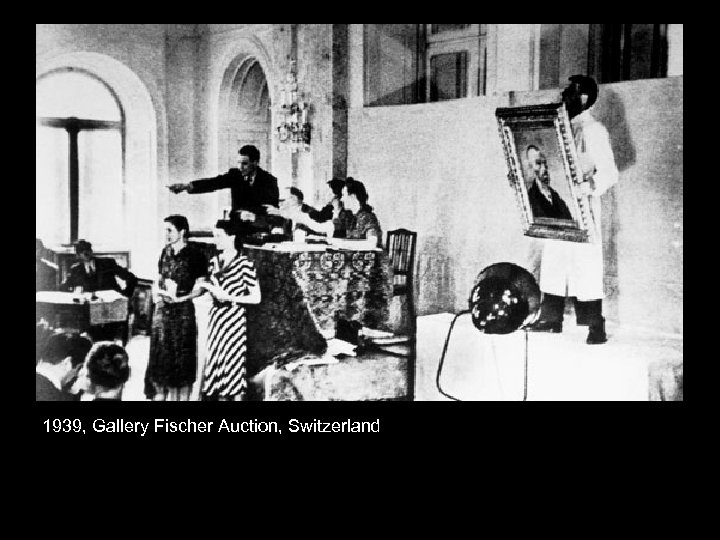 1939, Gallery Fischer Auction, Switzerland 