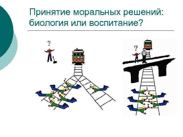 Принятие моральных решений: биология или воспитание? 