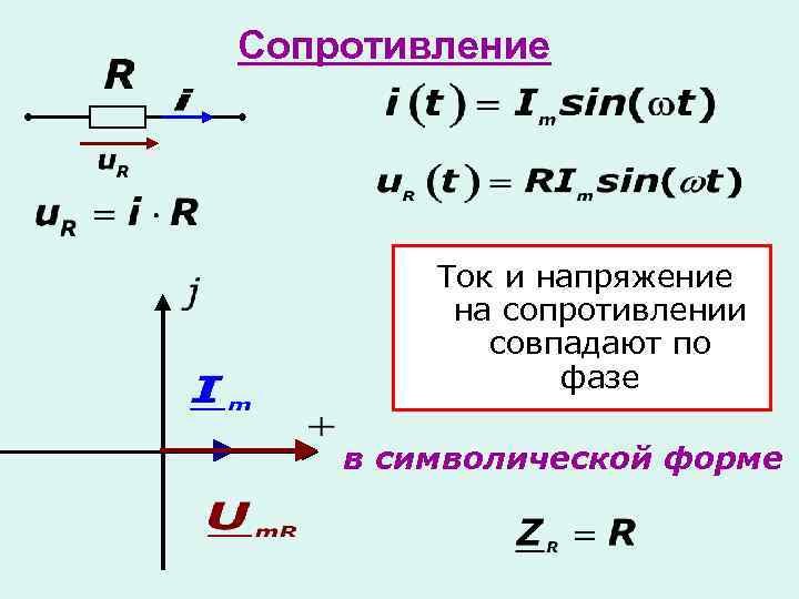 Картинка ток напряжение и сопротивление