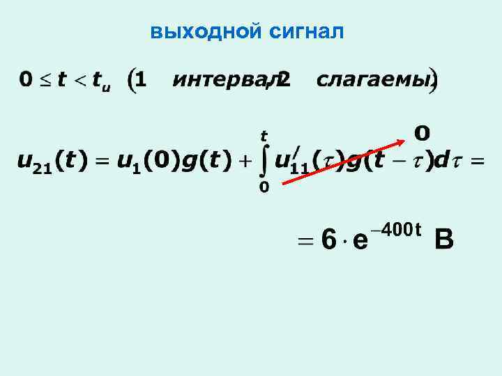выходной сигнал 
