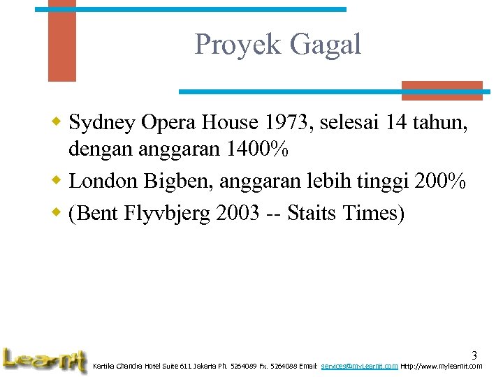 Proyek Gagal w Sydney Opera House 1973, selesai 14 tahun, dengan anggaran 1400% w