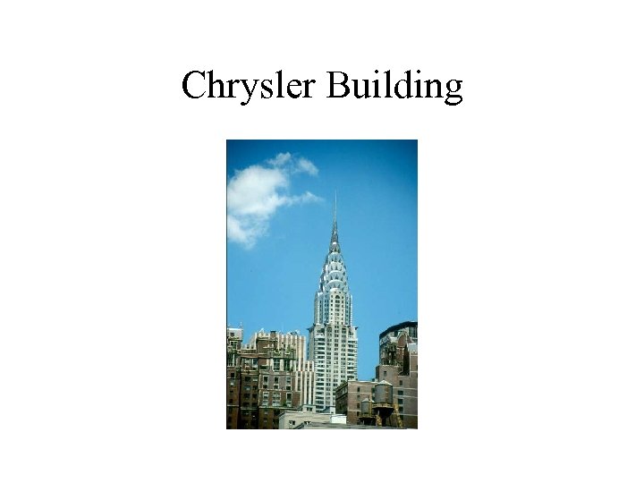 Chrysler Building 