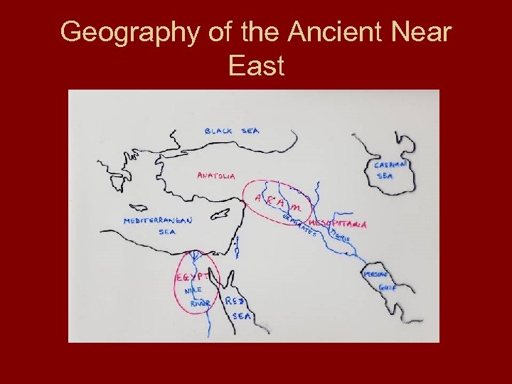 Geography of the Ancient Near East 