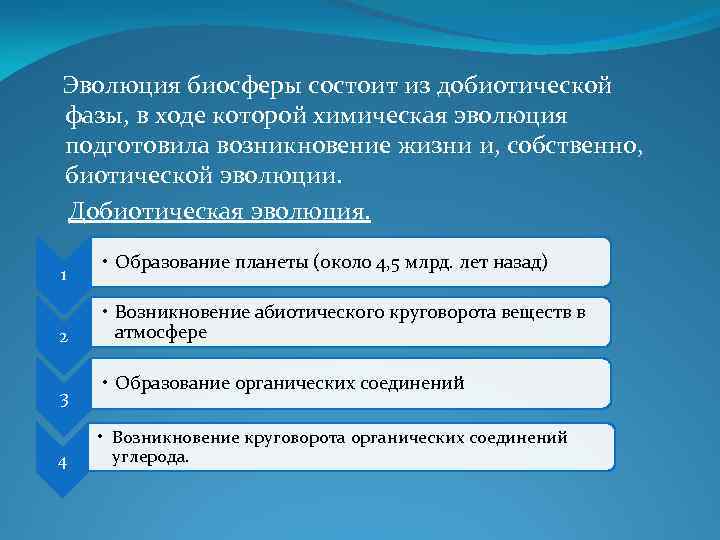 Развитие биосферы. Добиотическая Эволюция. Добиотическая Эволюция сущность. Последствия добиотической эволюции. Добиотическая Эволюция сущность процессов их последствия.