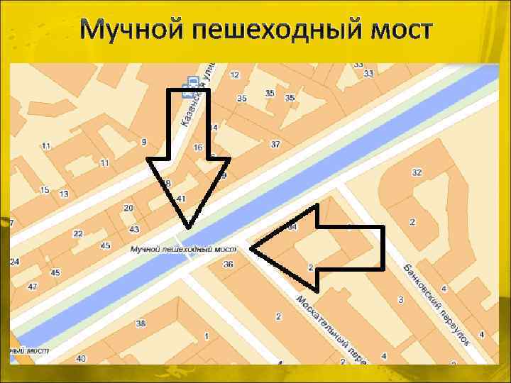 Мучной пешеходный мост 