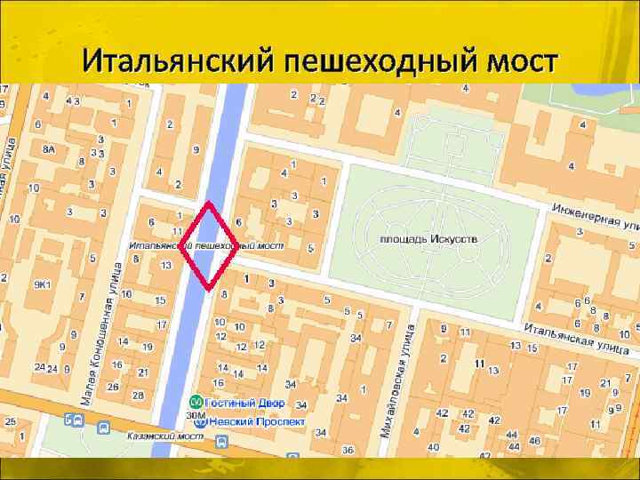 Итальянский пешеходный мост 