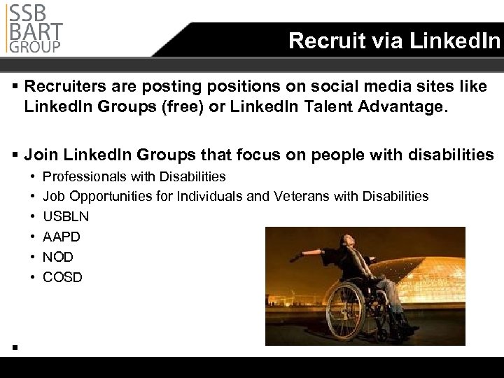 Recruit via Linked. In § Recruiters are posting positions on social media sites like