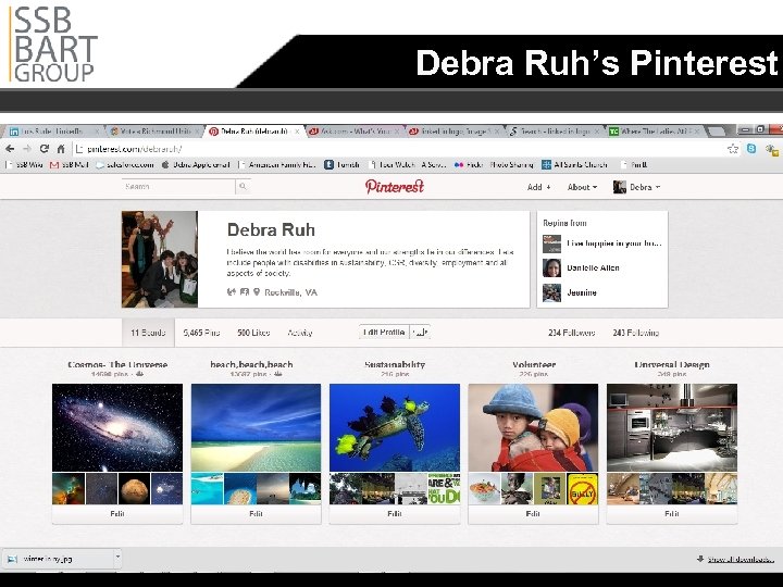 Debra Ruh’s Pinterest 