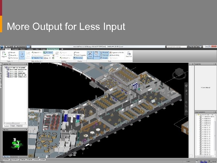 More Output for Less Input 