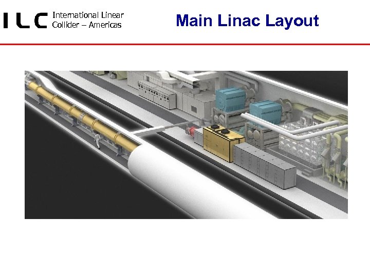 International Linear Collider – Americas Main Linac Layout 