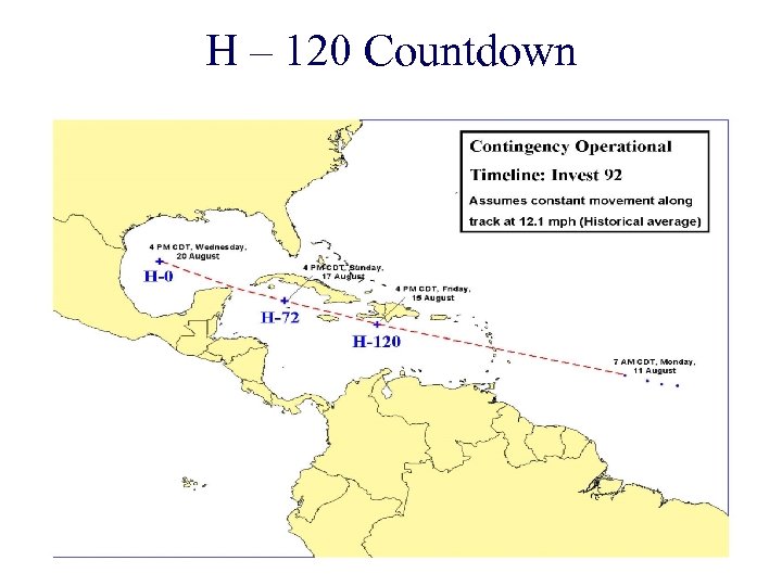 H – 120 Countdown 