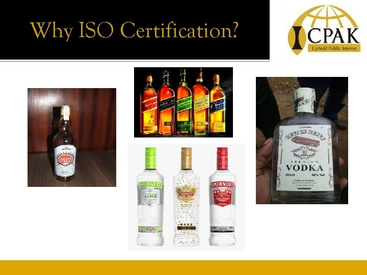 Why ISO Certification? 