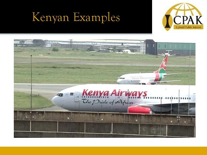 Kenyan Examples 