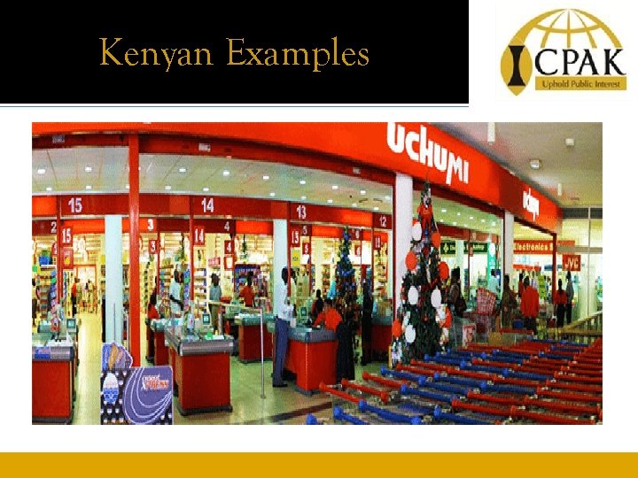 Kenyan Examples 