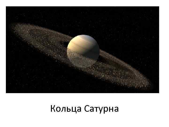 Кольца Сатурна 