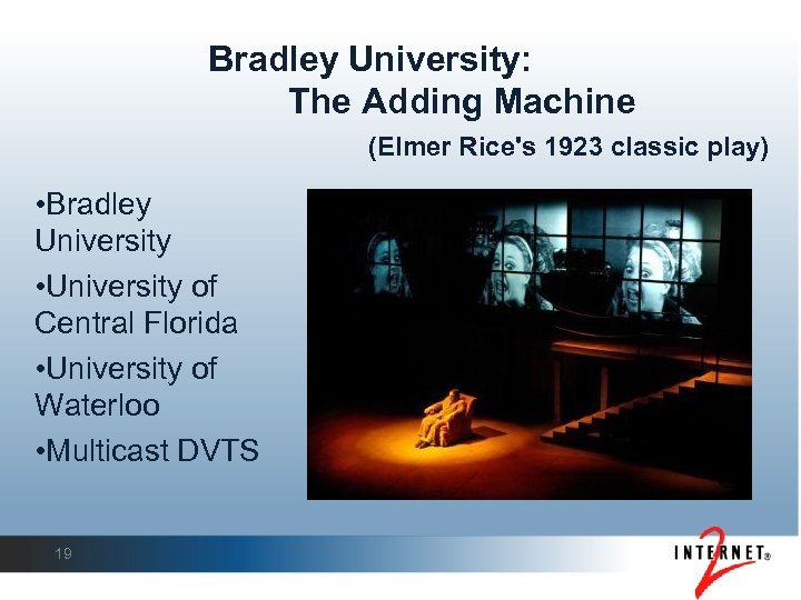 Bradley University: The Adding Machine (Elmer Rice's 1923 classic play) • Bradley University •