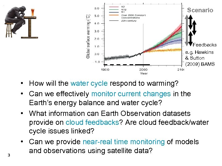 Scenario Feedbacks e. g. Hawkins & Sutton (2009) BAMS 3 • How will the