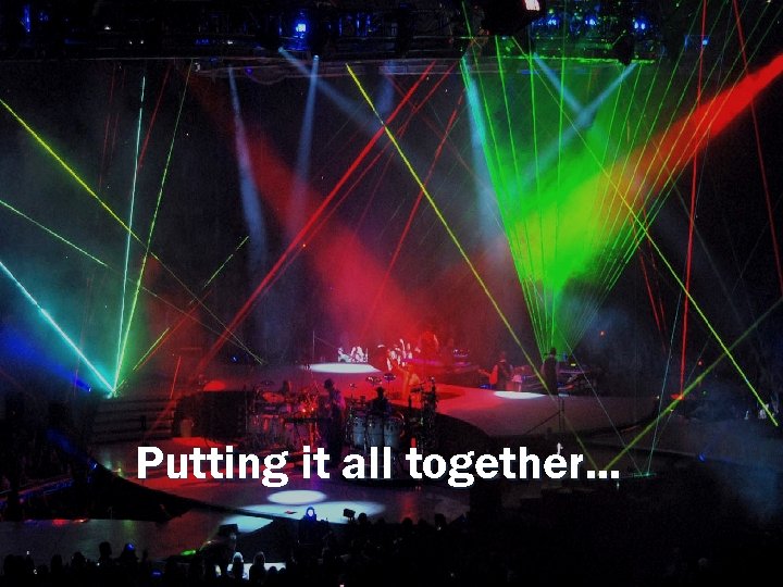 Putting it all together. . . 