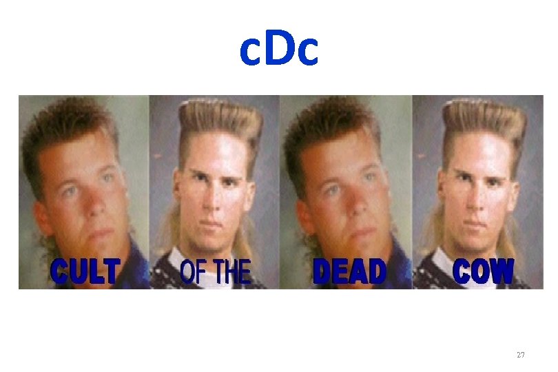 c. Dc 27 