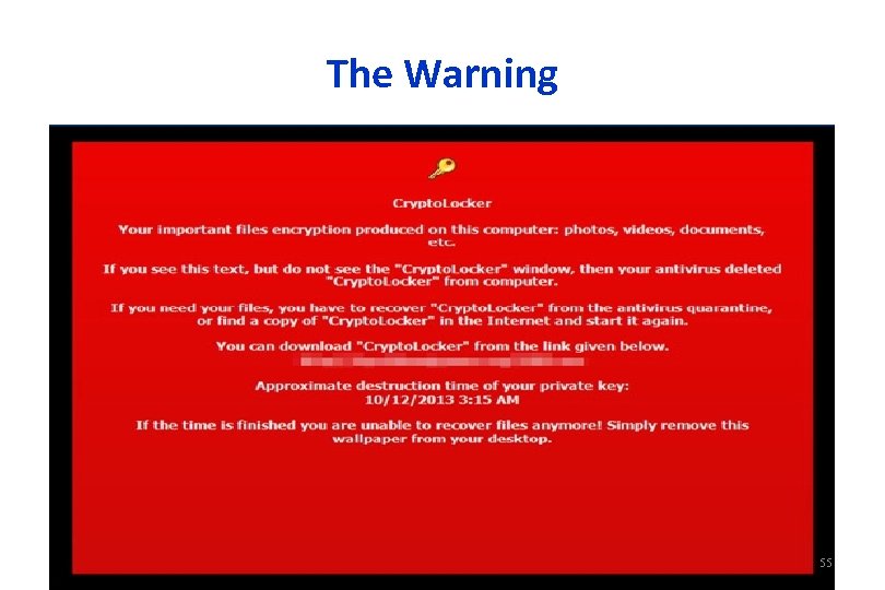 The Warning 55 