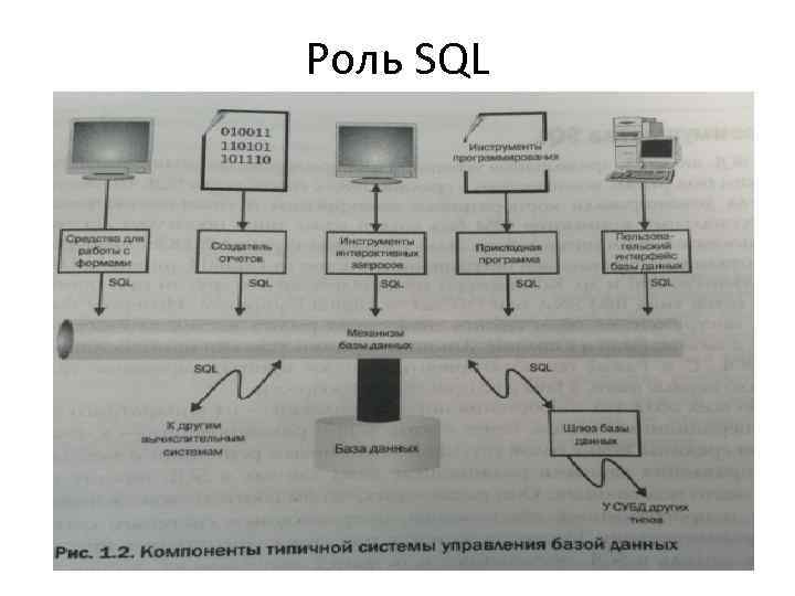 Роль SQL 