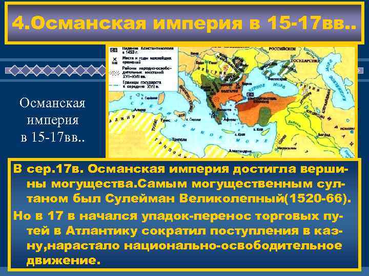 4. Османская империя в 15 -17 вв. . ЖД ЕМ ВАС ! В сер.