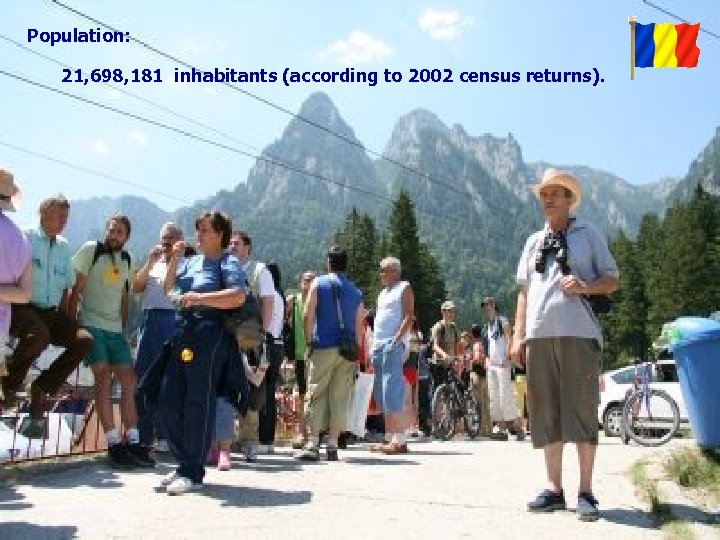 Population: 21, 698, 181 inhabitants (according to 2002 census returns). 