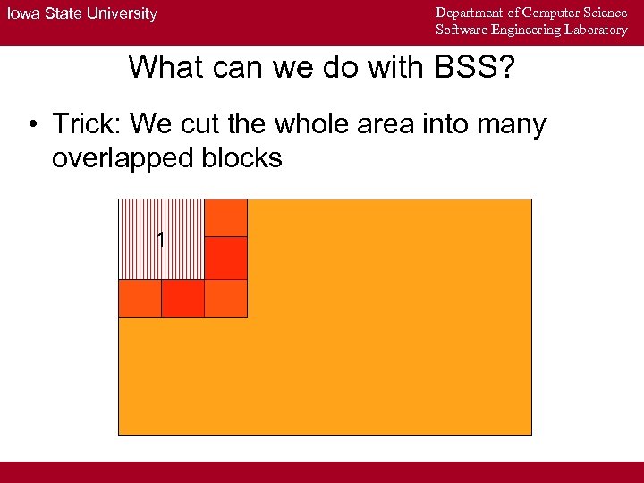 Iowa State University Department of Computer Science Software Engineering Laboratory What can we do