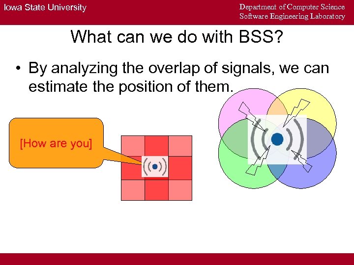 Iowa State University Department of Computer Science Software Engineering Laboratory What can we do