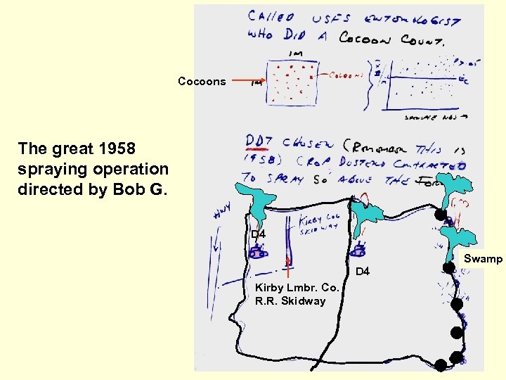 Cocoons The great 1958 spraying operation directed by Bob G. D 4 Kirby Lmbr.