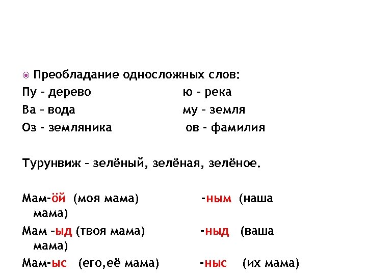 Какое слово реки